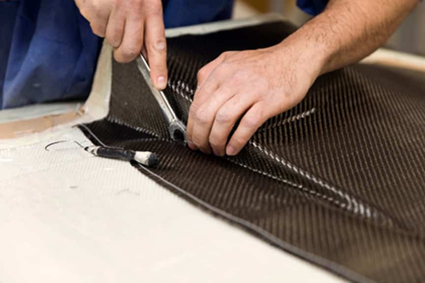 setting of composites with heat treatment